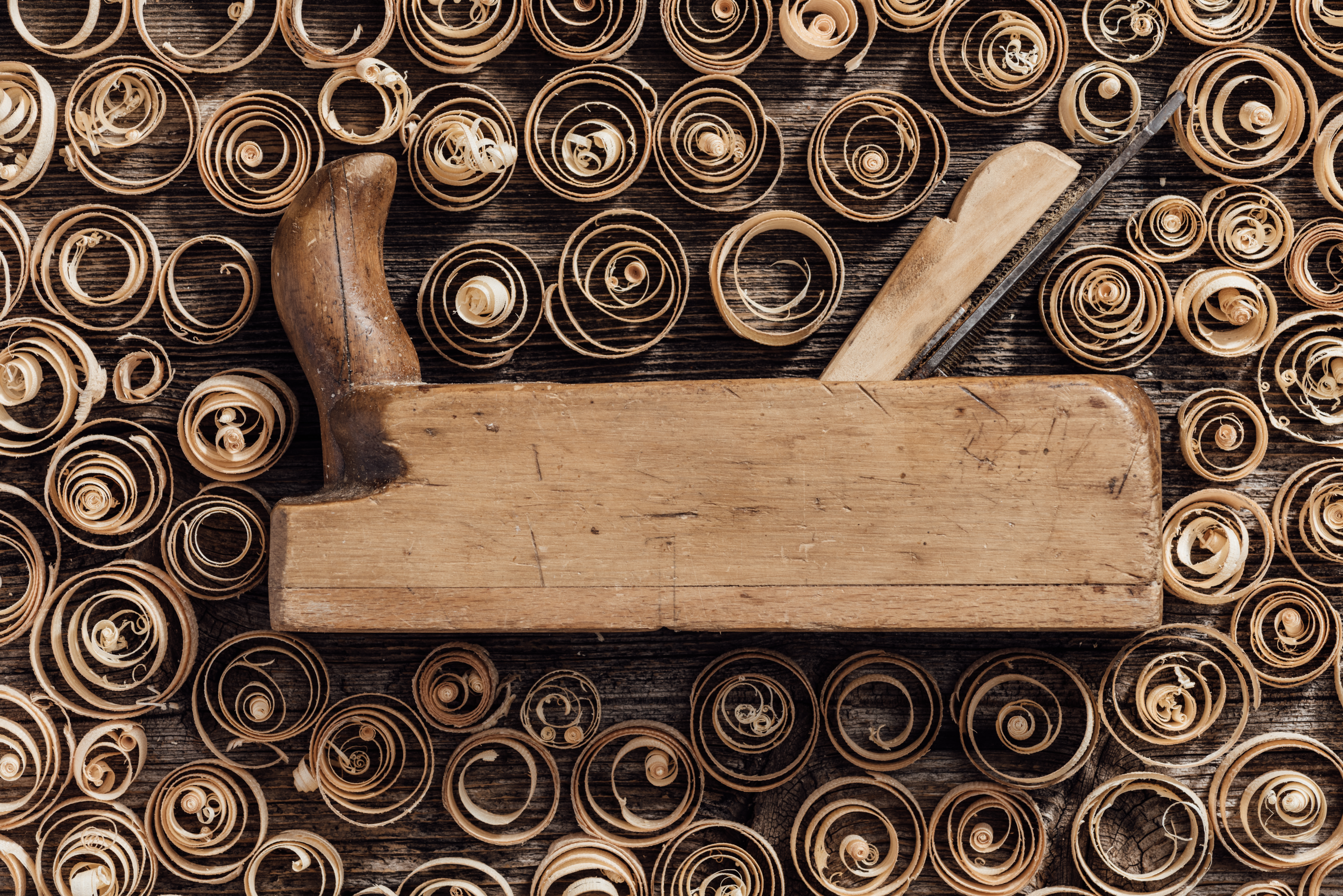 Holz hobeln