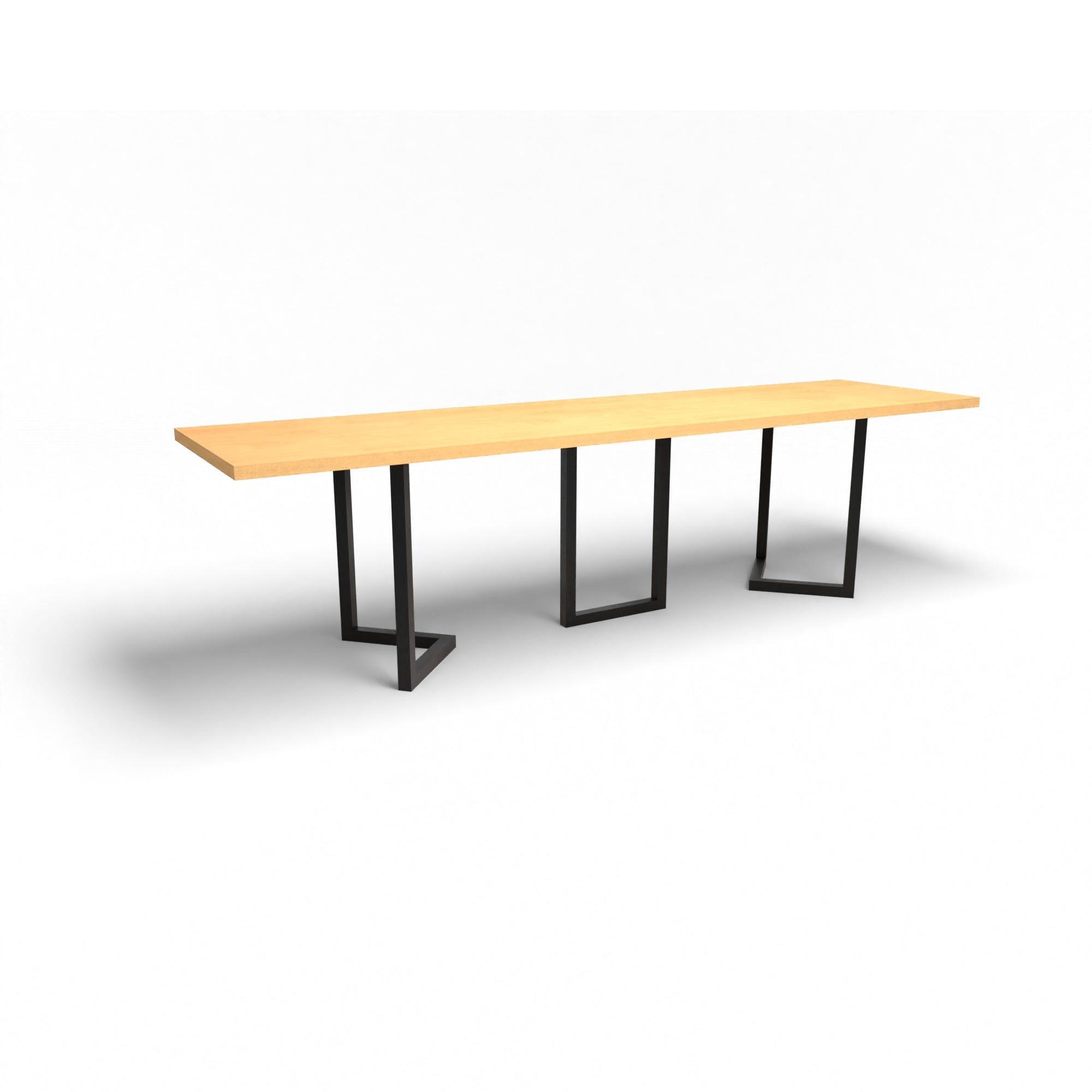 Konferenztisch - Buche - 3 Meter