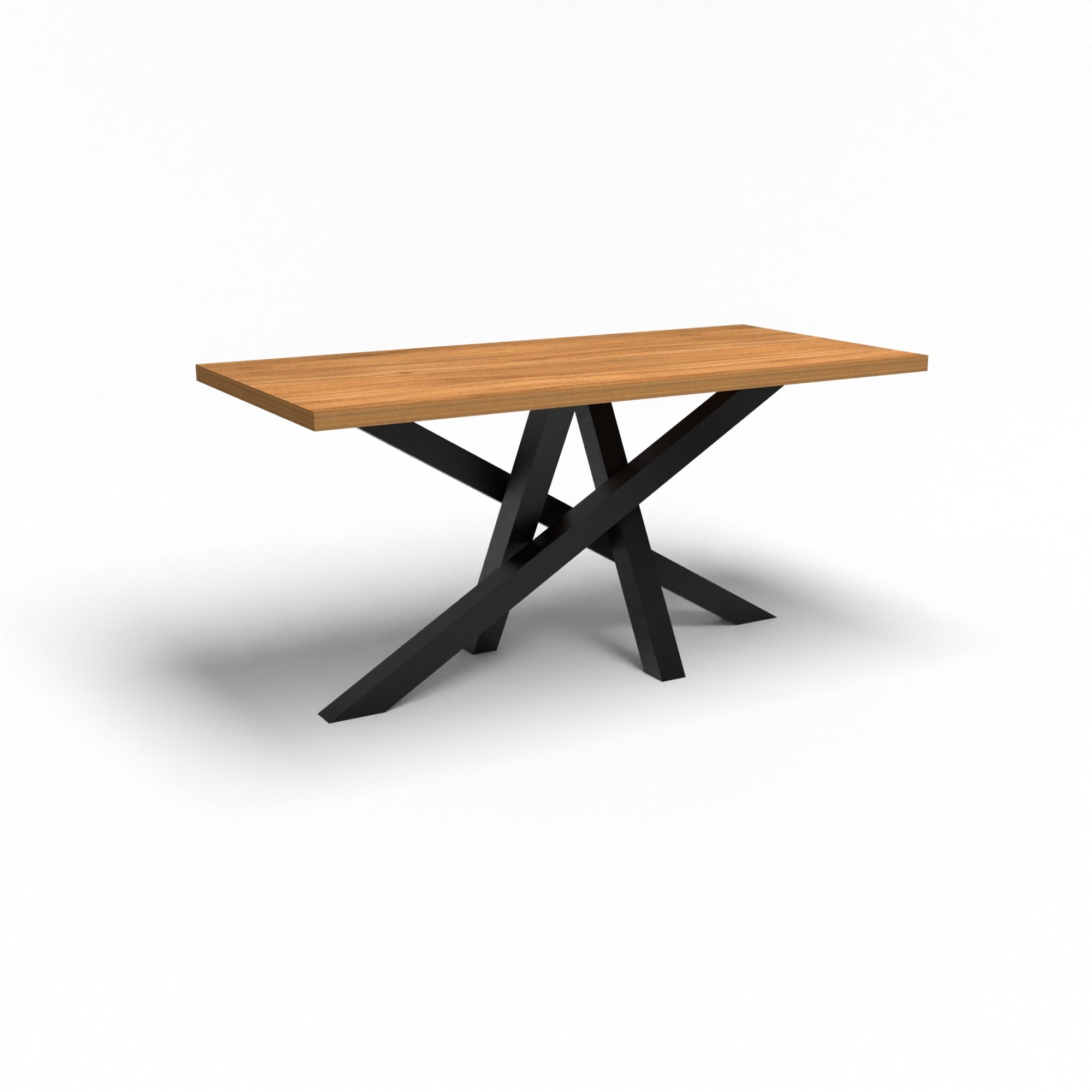 Designer Holztisch - Spider Tischgestell