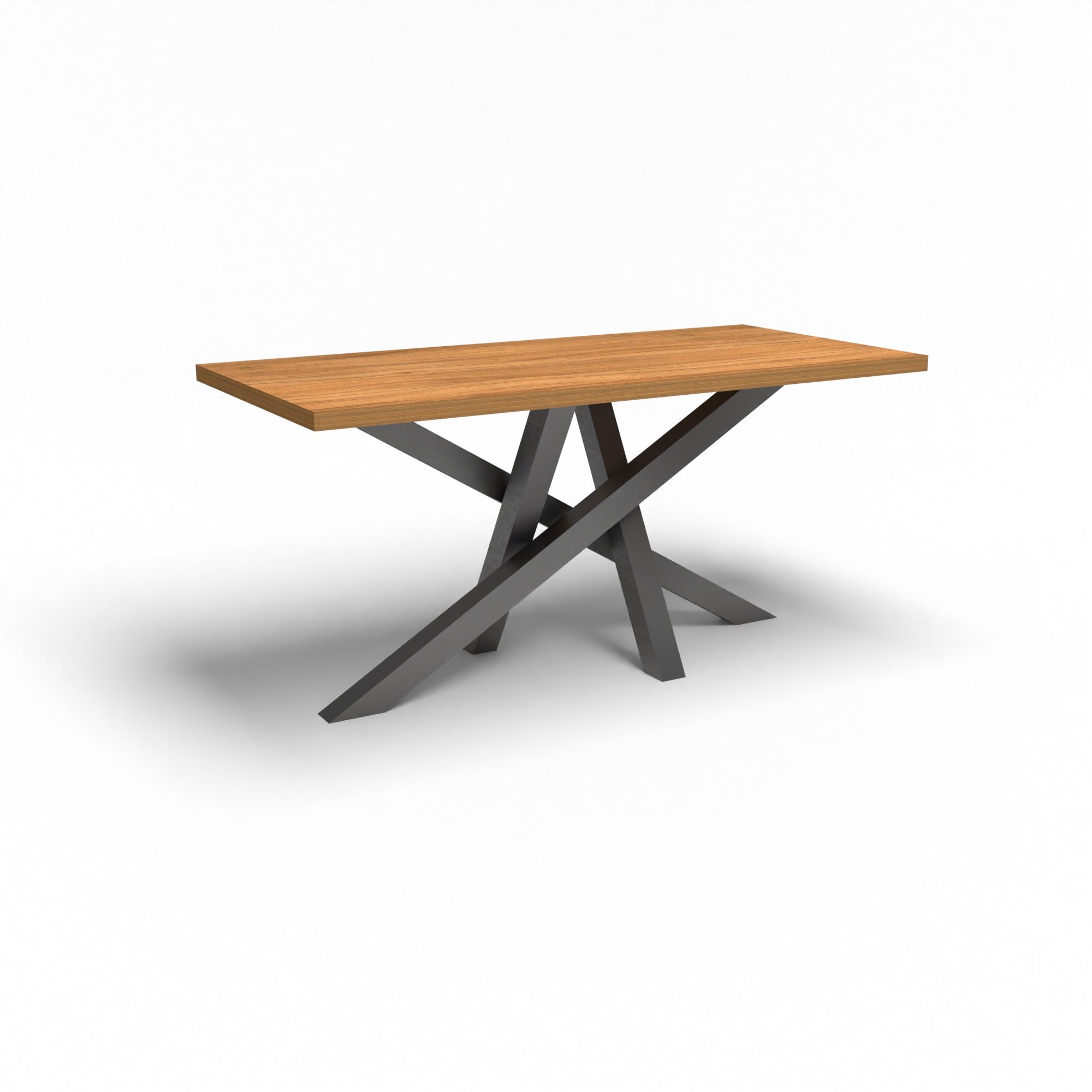 Designer Holztisch - Spider Tischgestell