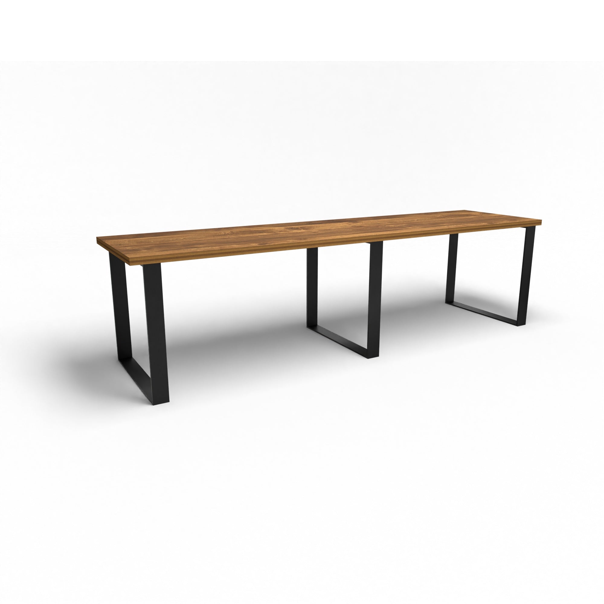 Konferenztisch - Lundgrün Eiche - 3 Meter