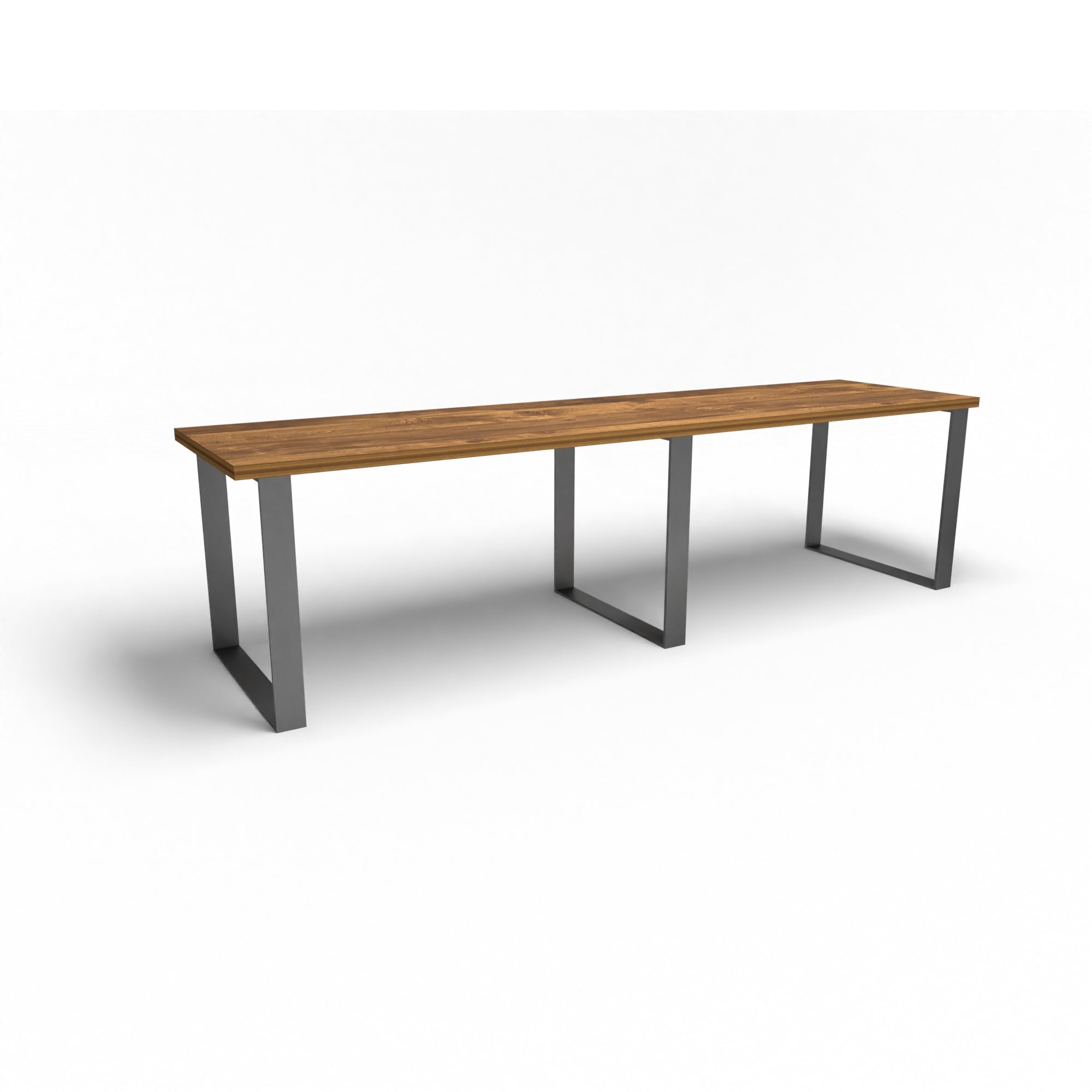 Konferenztisch - Lundgrün Eiche - 3 Meter