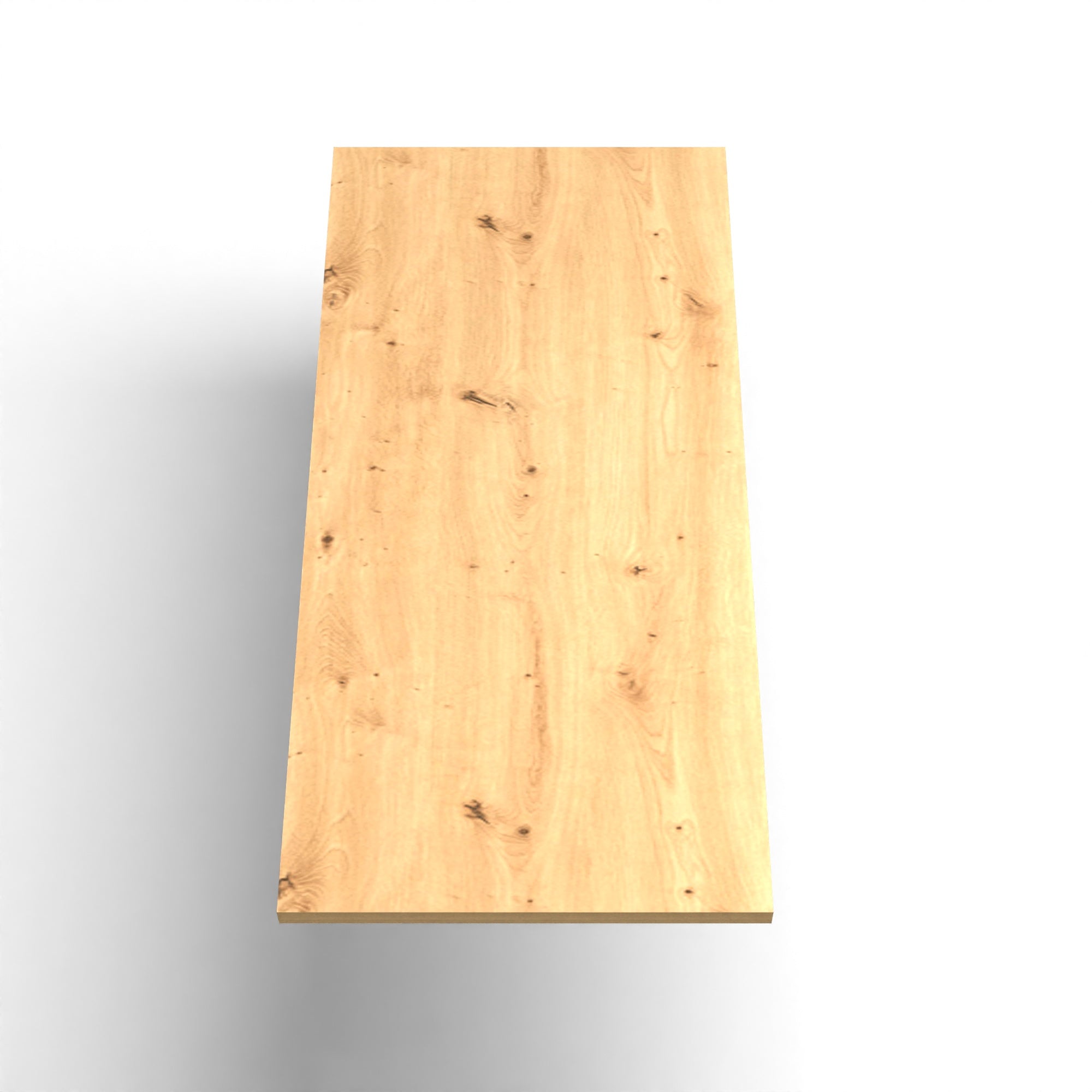 Holztisch - Wildeiche Natur - 2 Meter