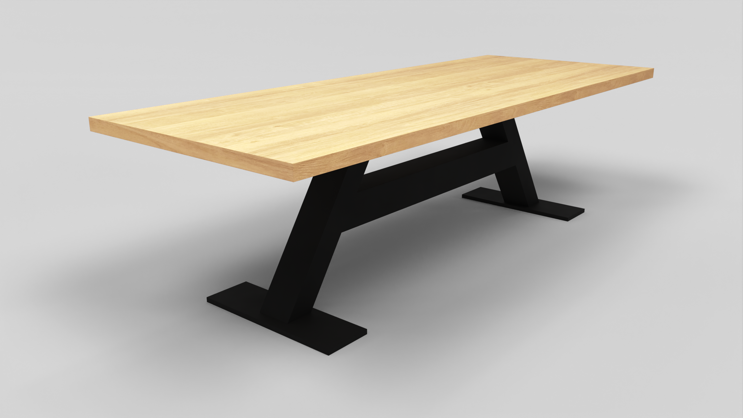 Massivholztisch A-Frame