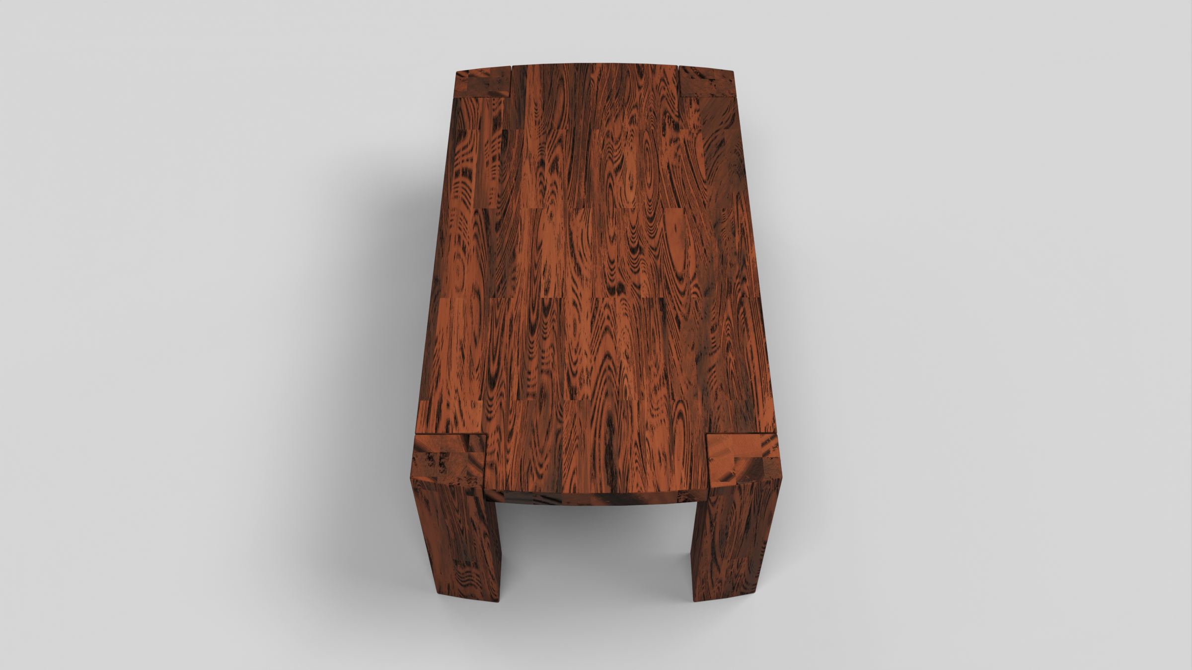 Rustikaler Alkoven-Tisch