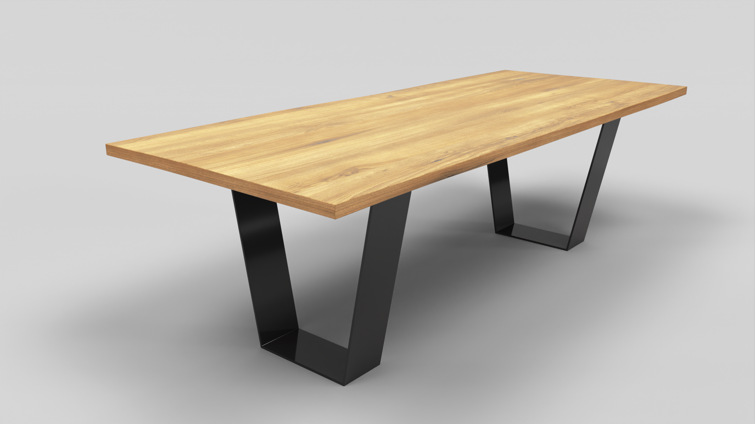 Massivholztisch Balance Beam