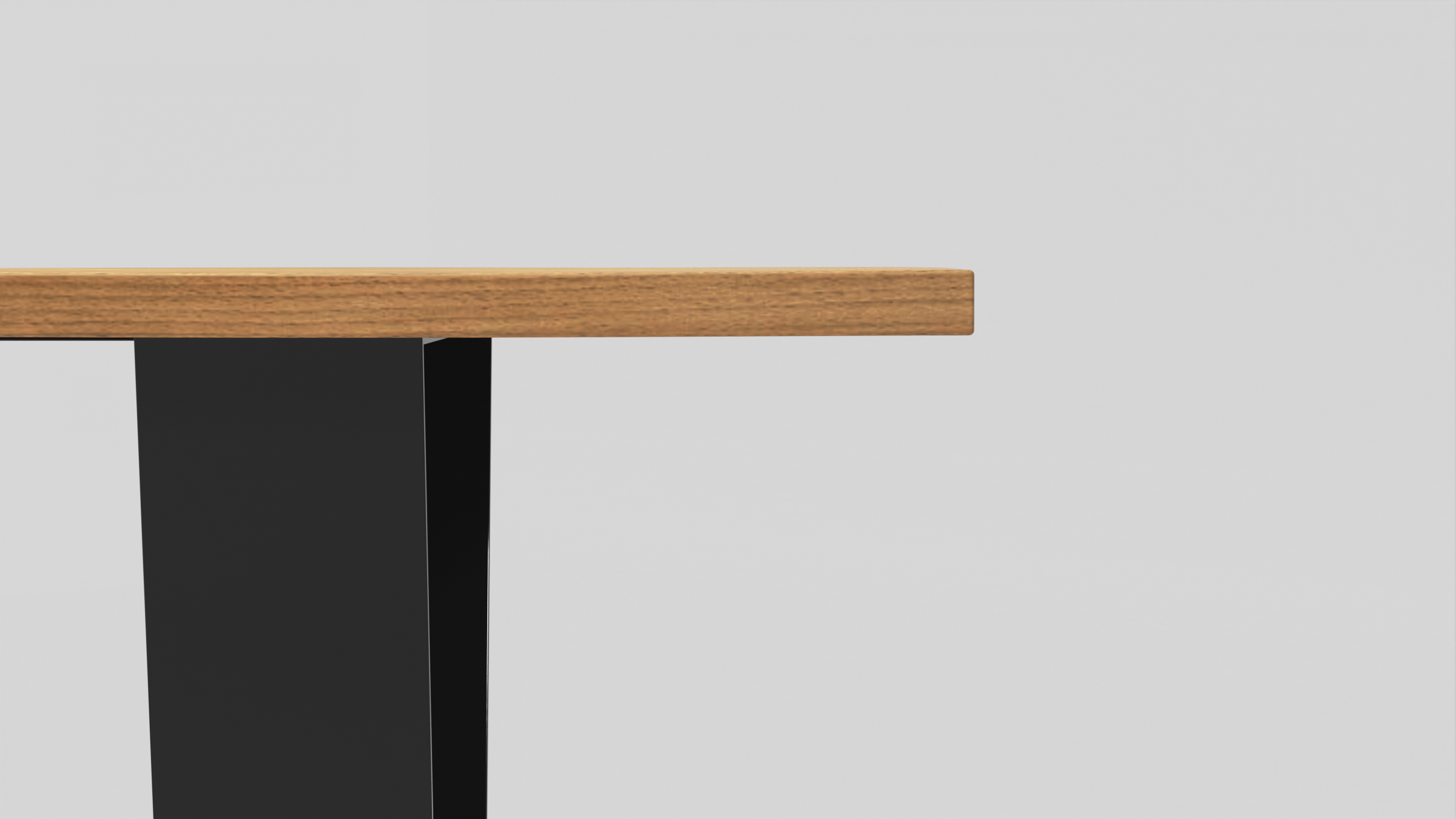 Massivholztisch Balance Beam