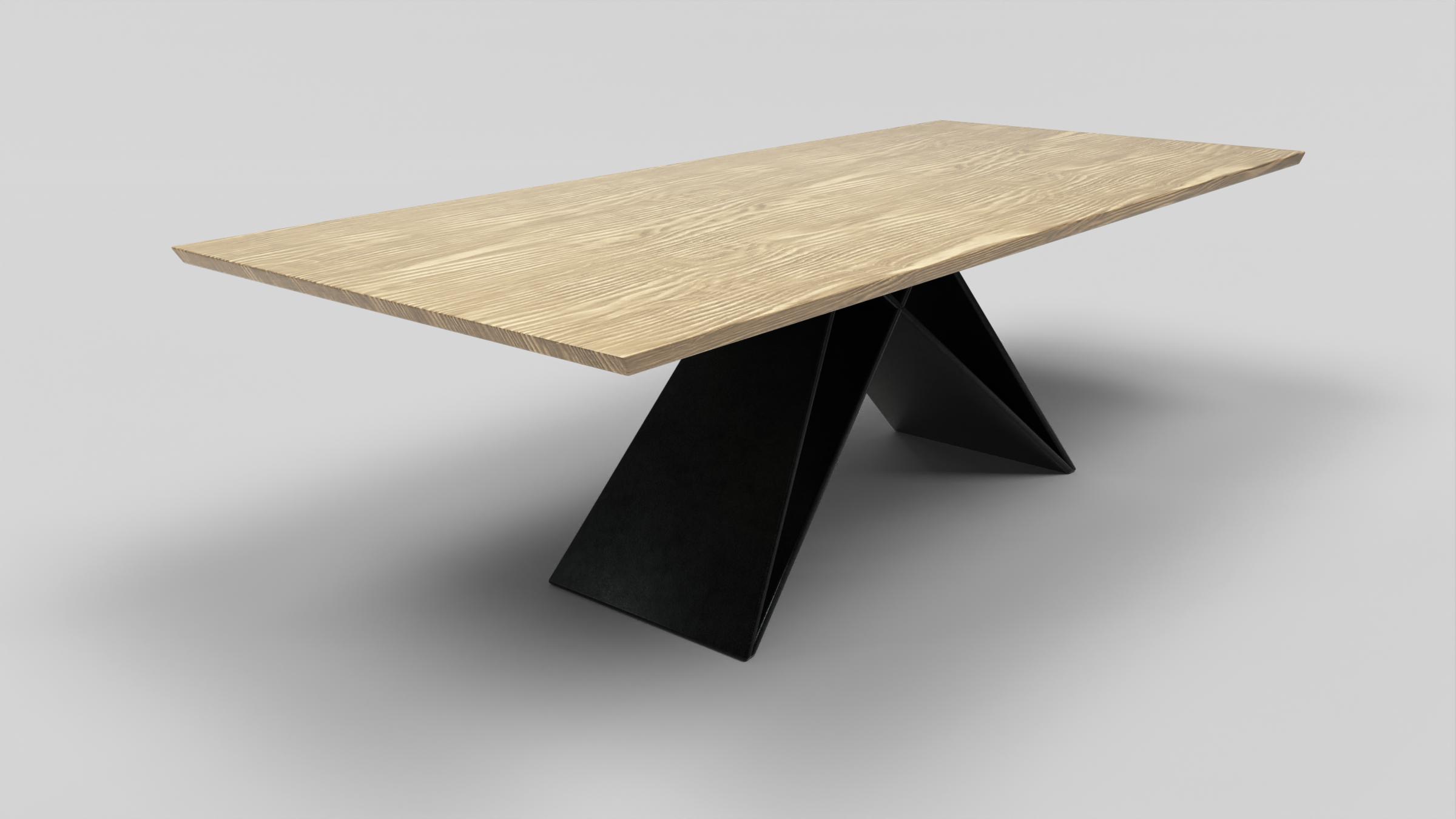 Designertisch Sybiose - Massivholztisch