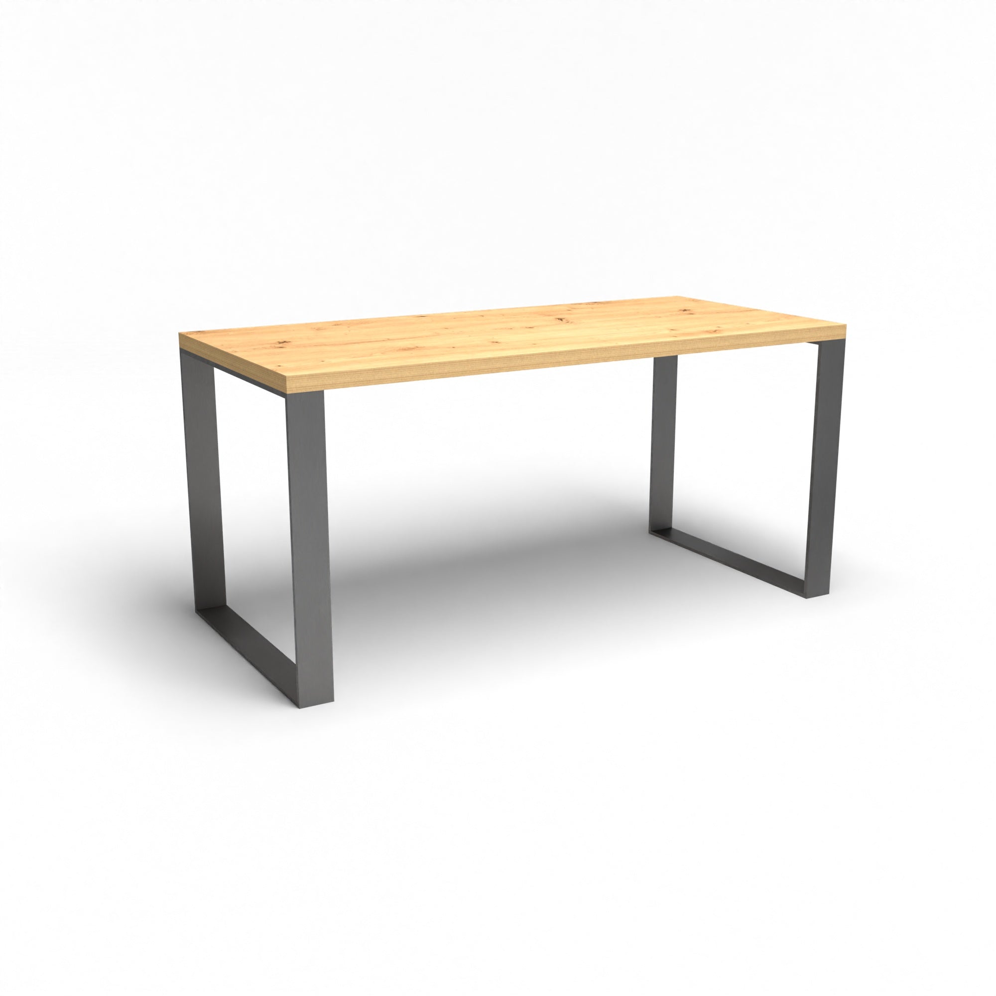 Holztisch - Wildeiche Natur - 2 Meter