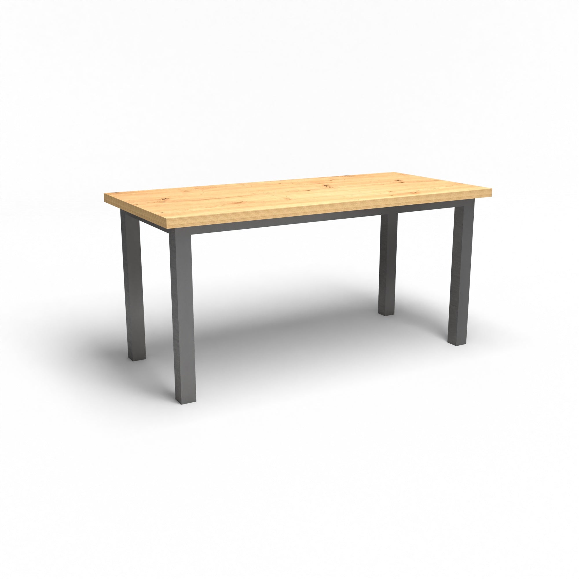 Holztisch - Wildeiche Natur - 2 Meter