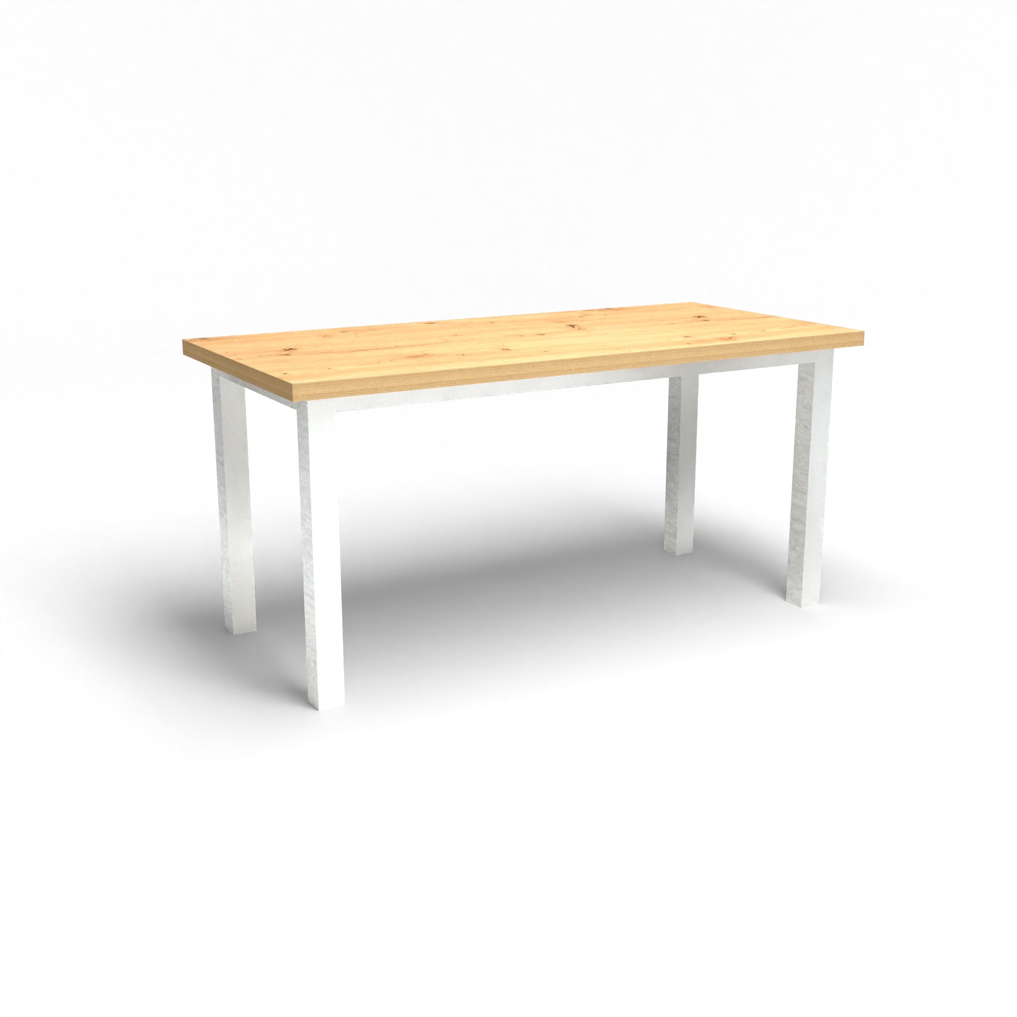 Holztisch - Wildeiche Natur - 2 Meter