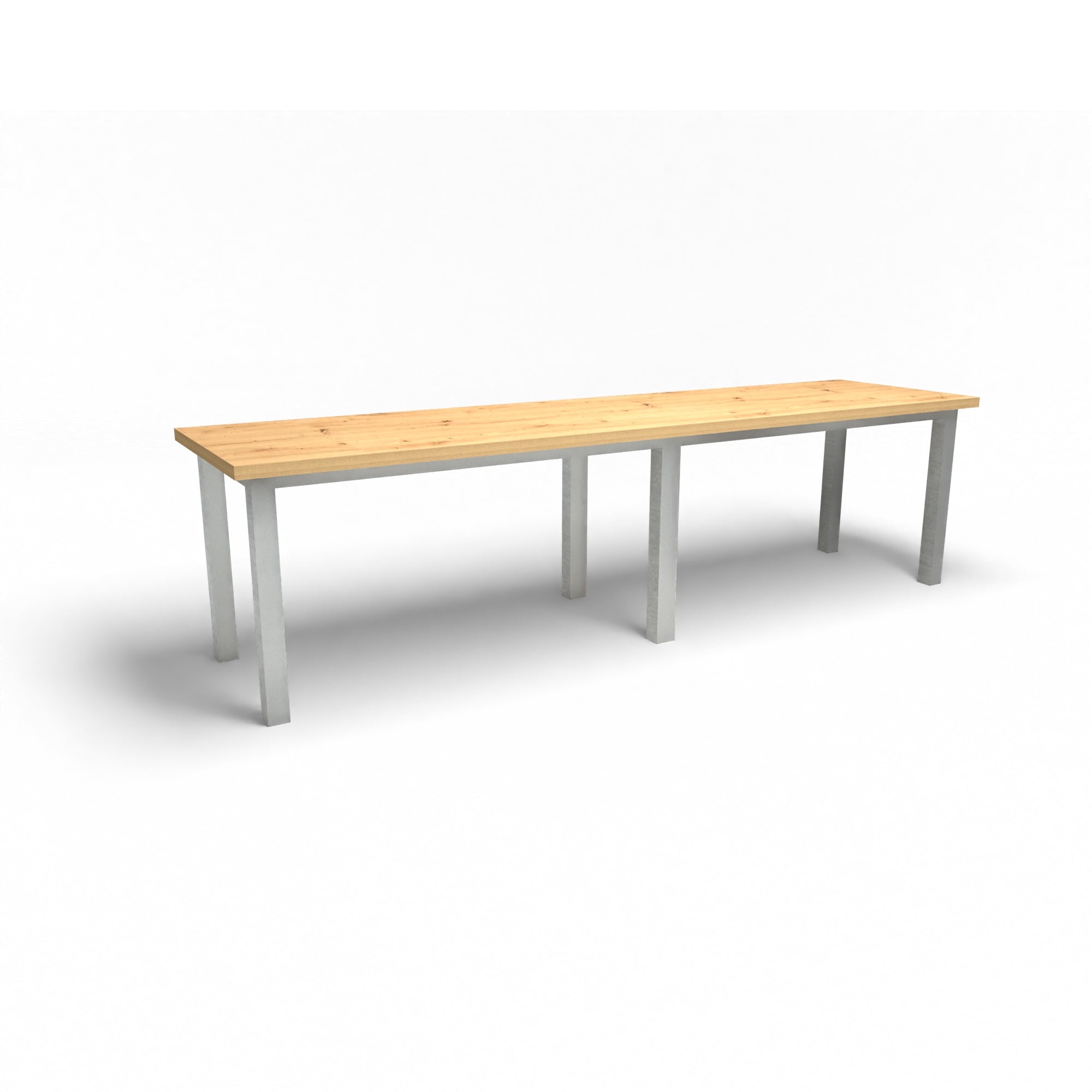 Konferenztisch - Wildeiche Natur - 4 Meter