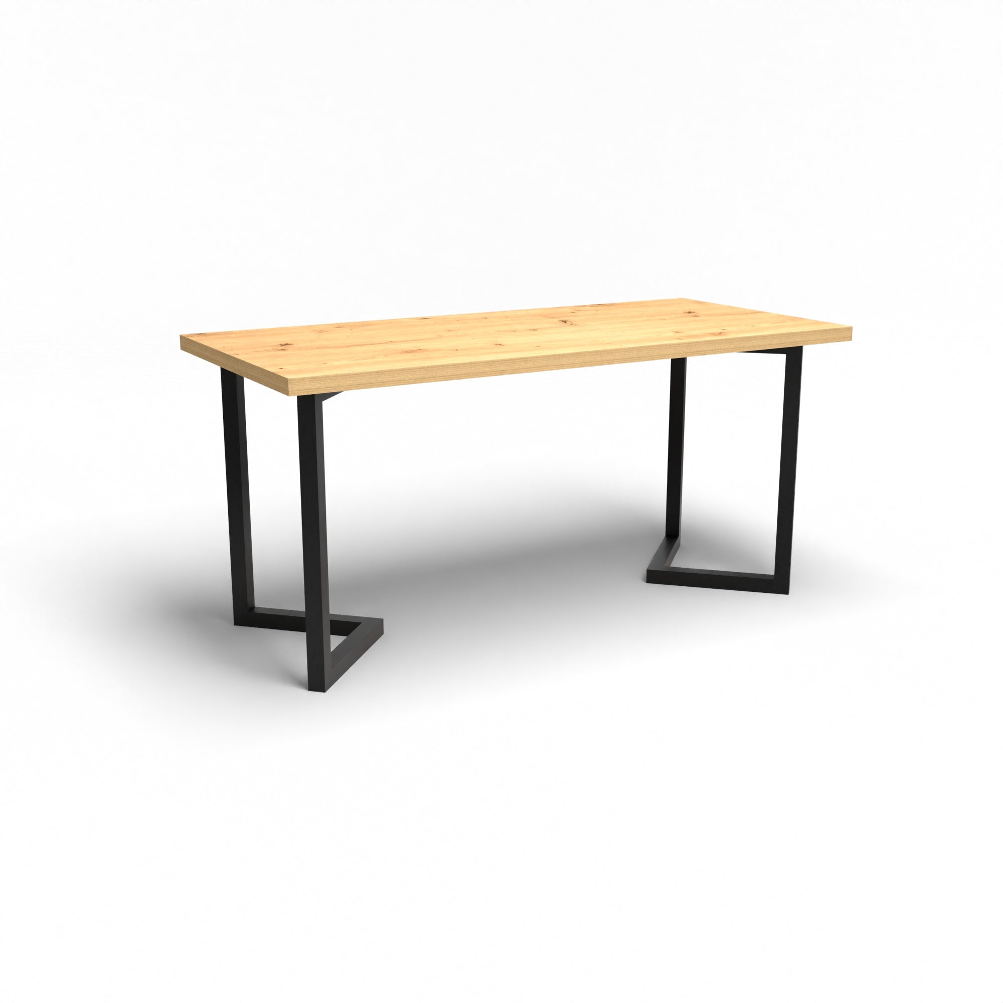 Holztisch - Wildeiche Natur - 2 Meter