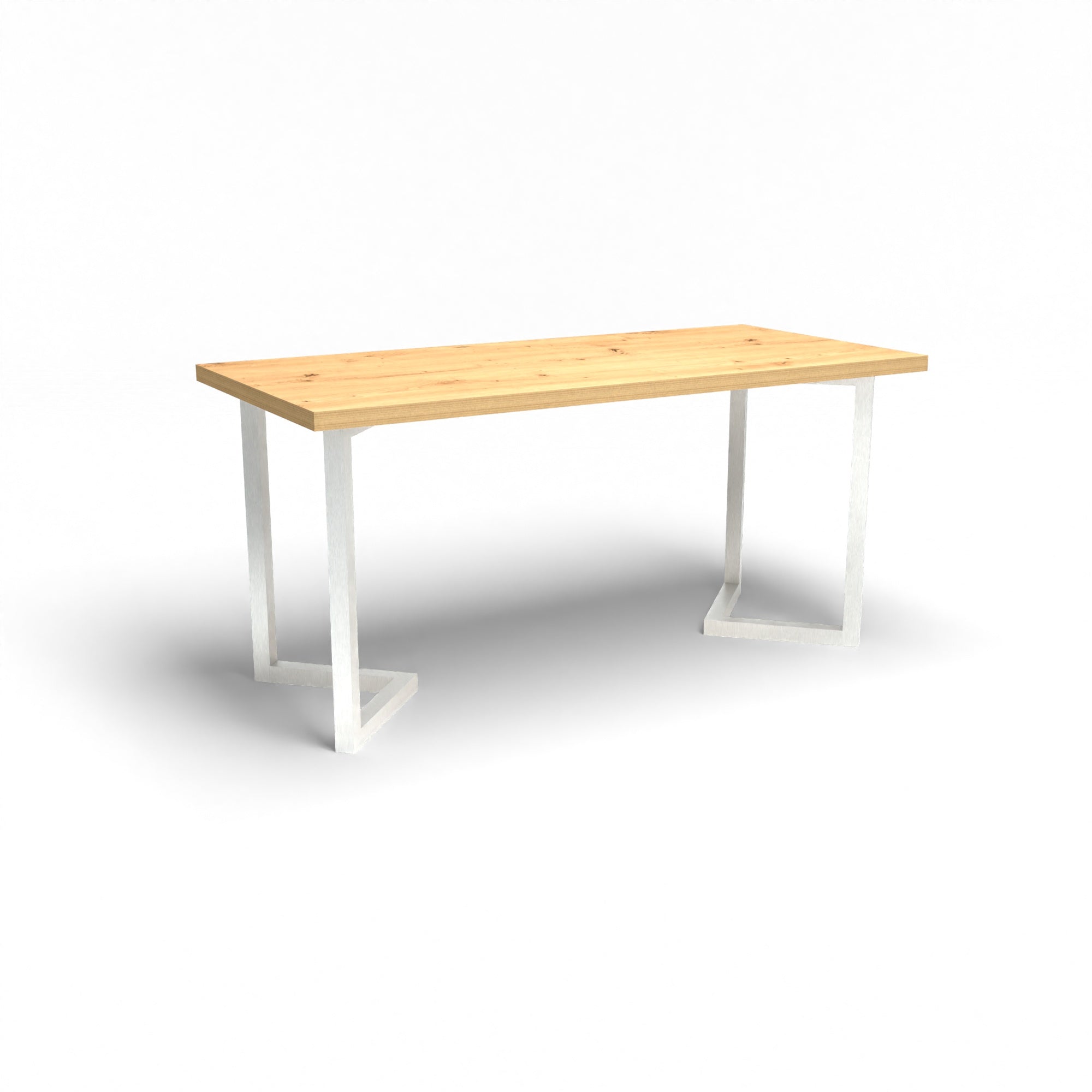 Holztisch - Wildeiche Natur - 2 Meter