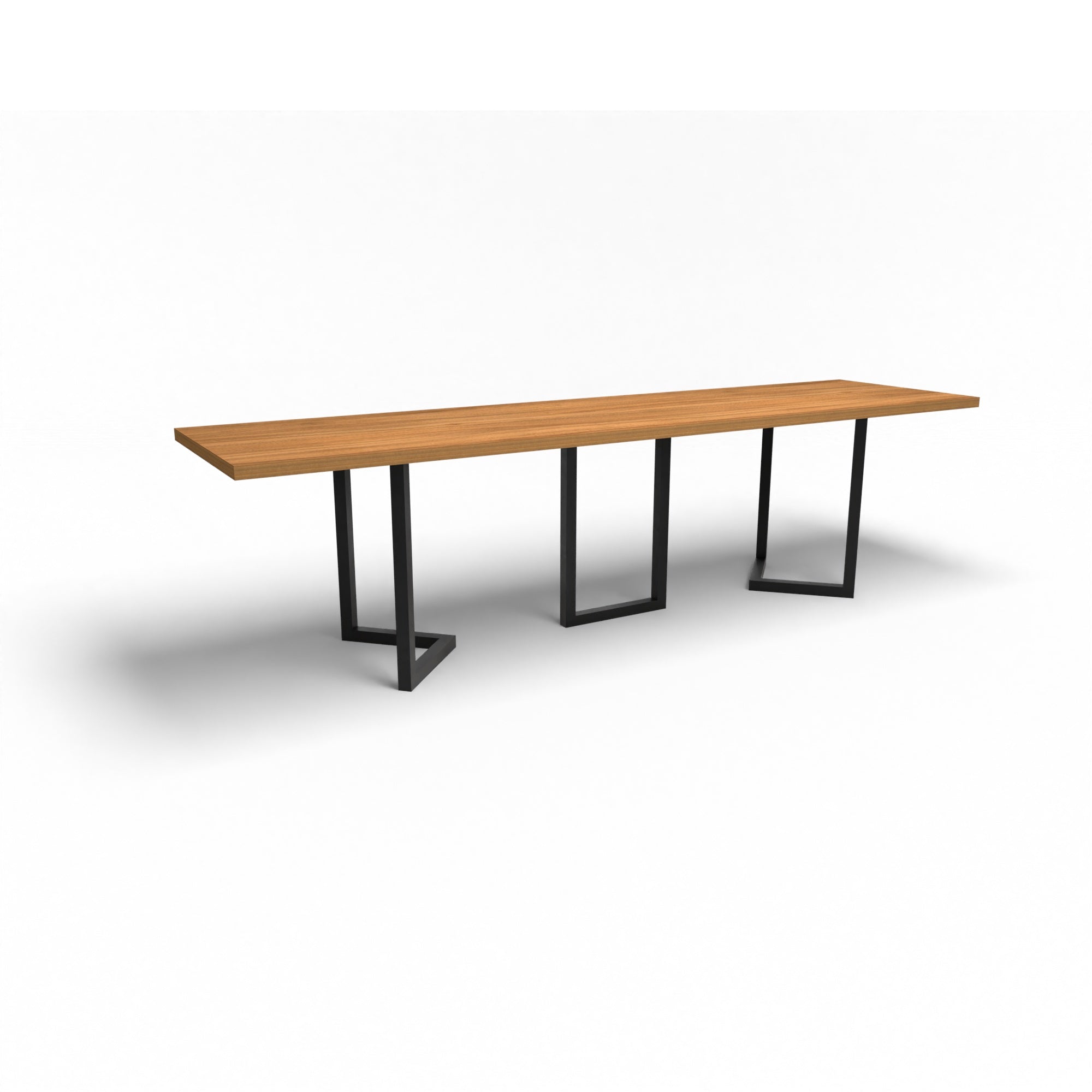 Konferenztisch - Nussbaum - 4 Meter