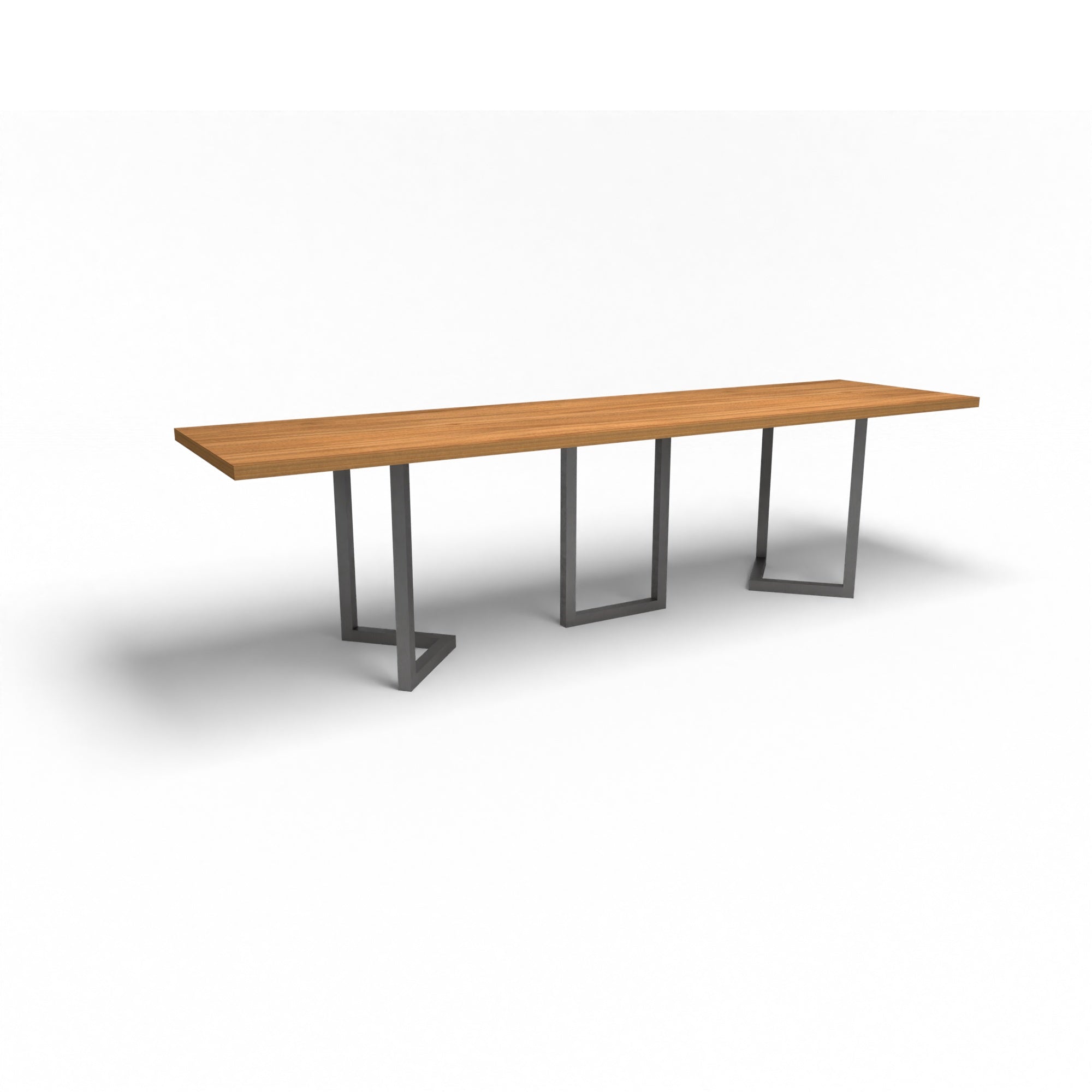 Konferenztisch - Nussbaum - 4 Meter