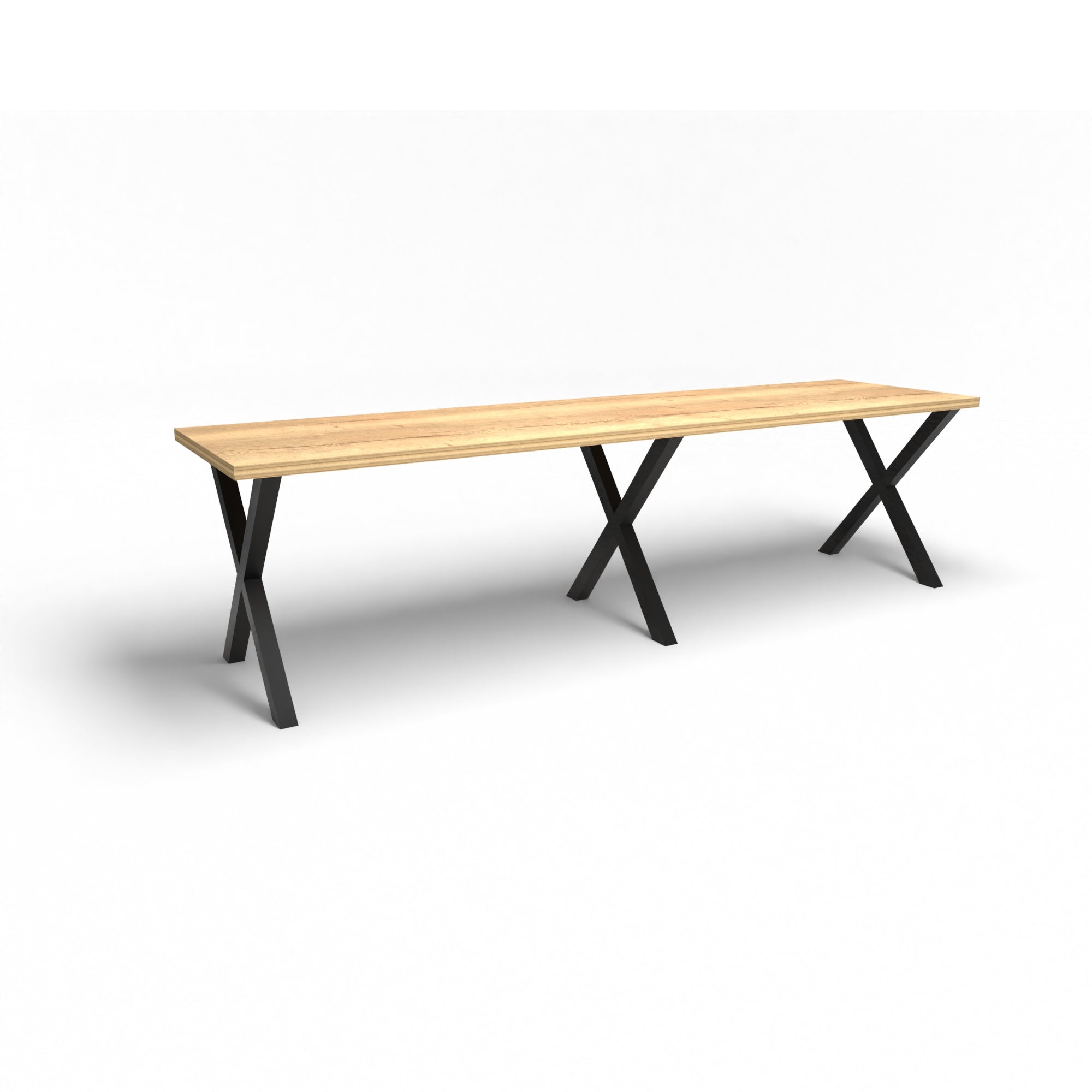 Konferenztisch - Halifax Eiche - 4 Meter