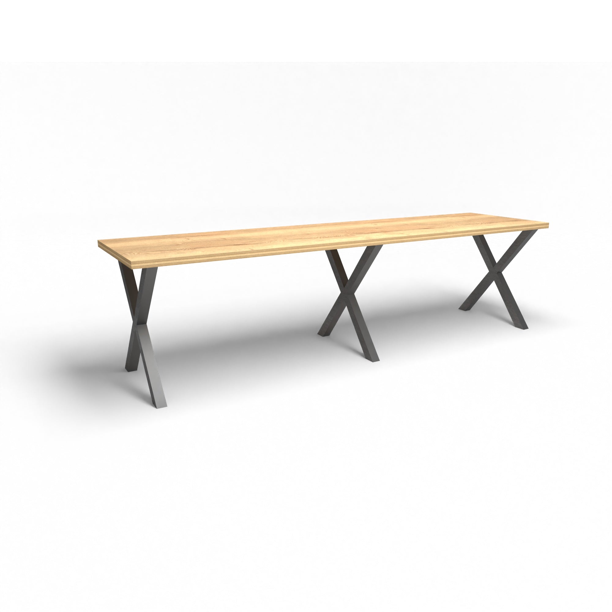 Konferenztisch - Halifax Eiche - 4 Meter