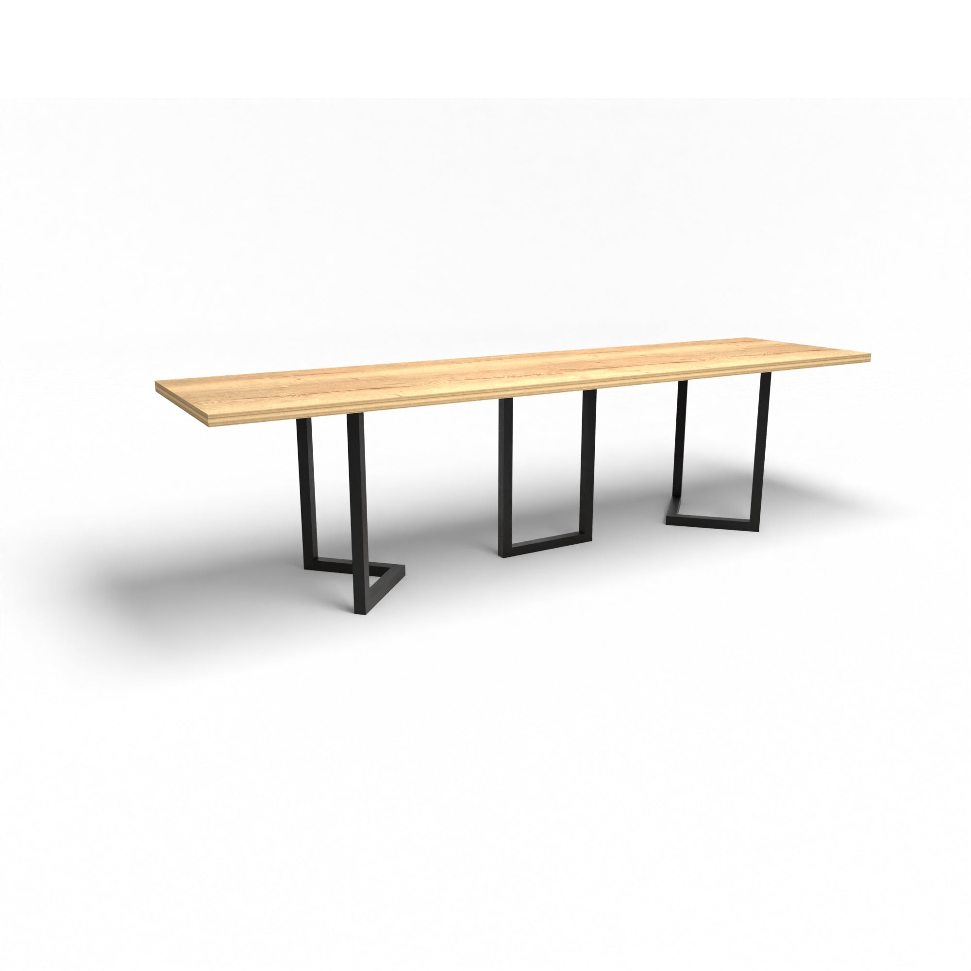 Konferenztisch - Halifax Eiche - 4 Meter