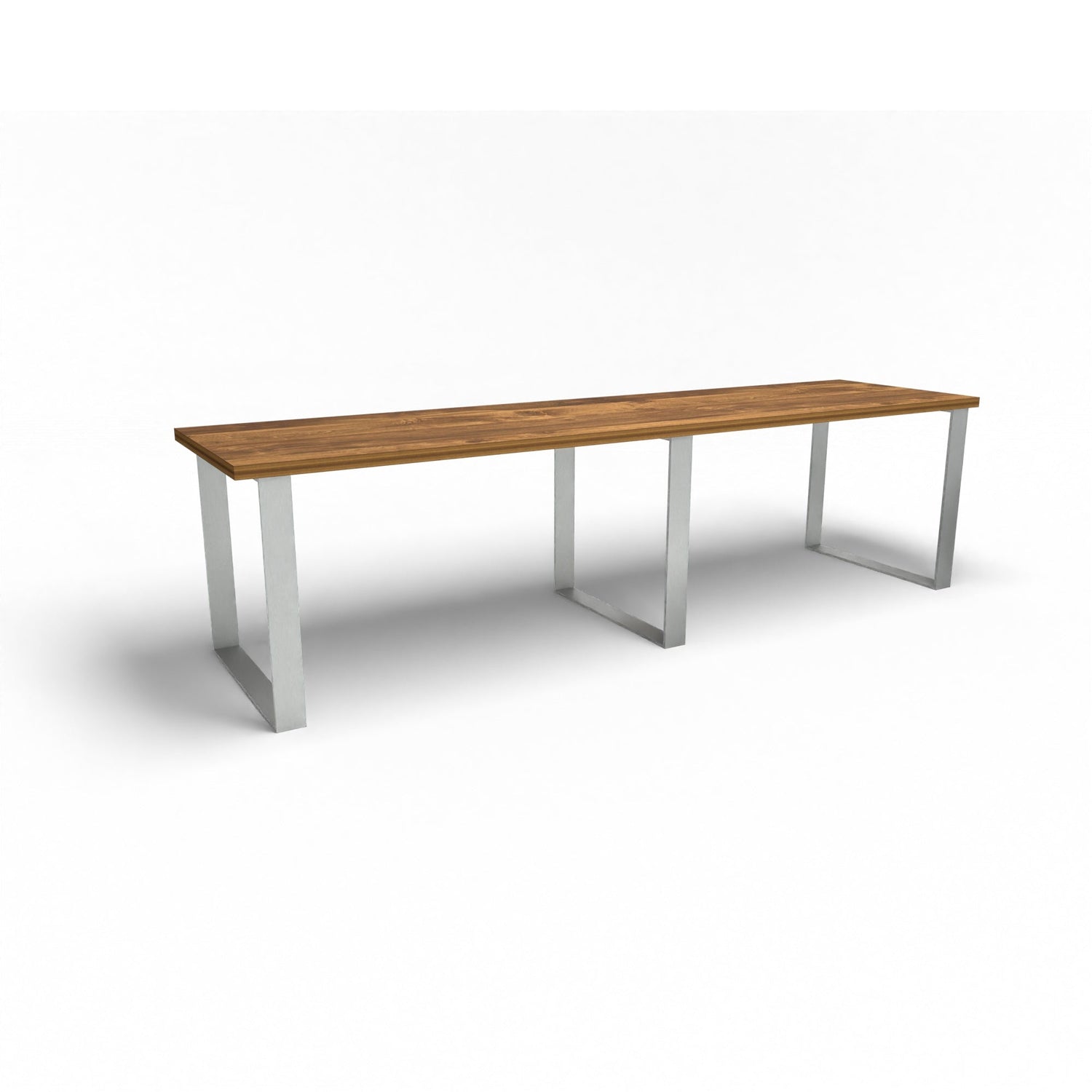 Holztisch - Lundgrün Eiche - 3 Meter