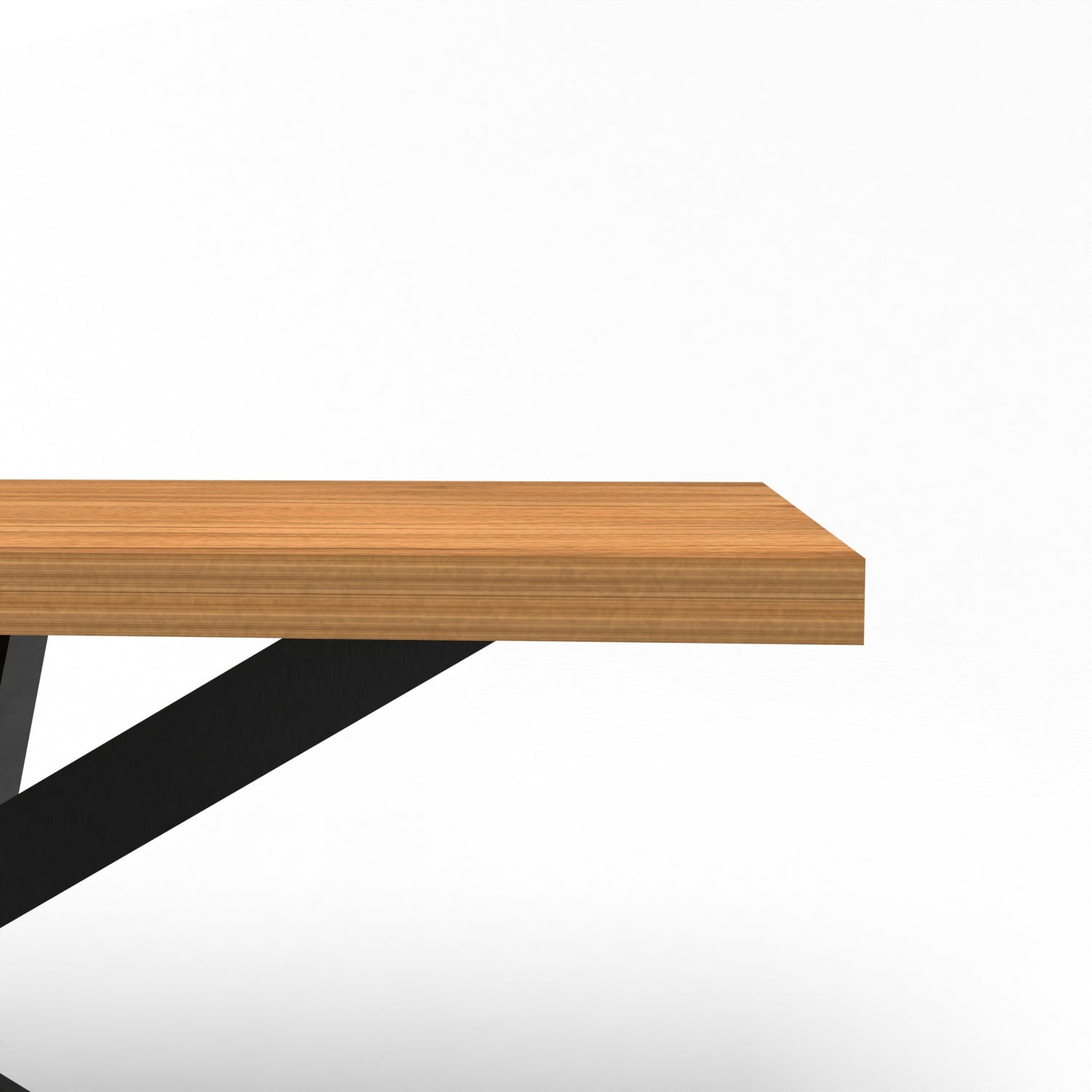 Designer Holztisch - Spider Tischgestell