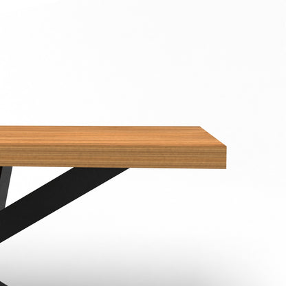 Designer Holztisch - Spider Tischgestell