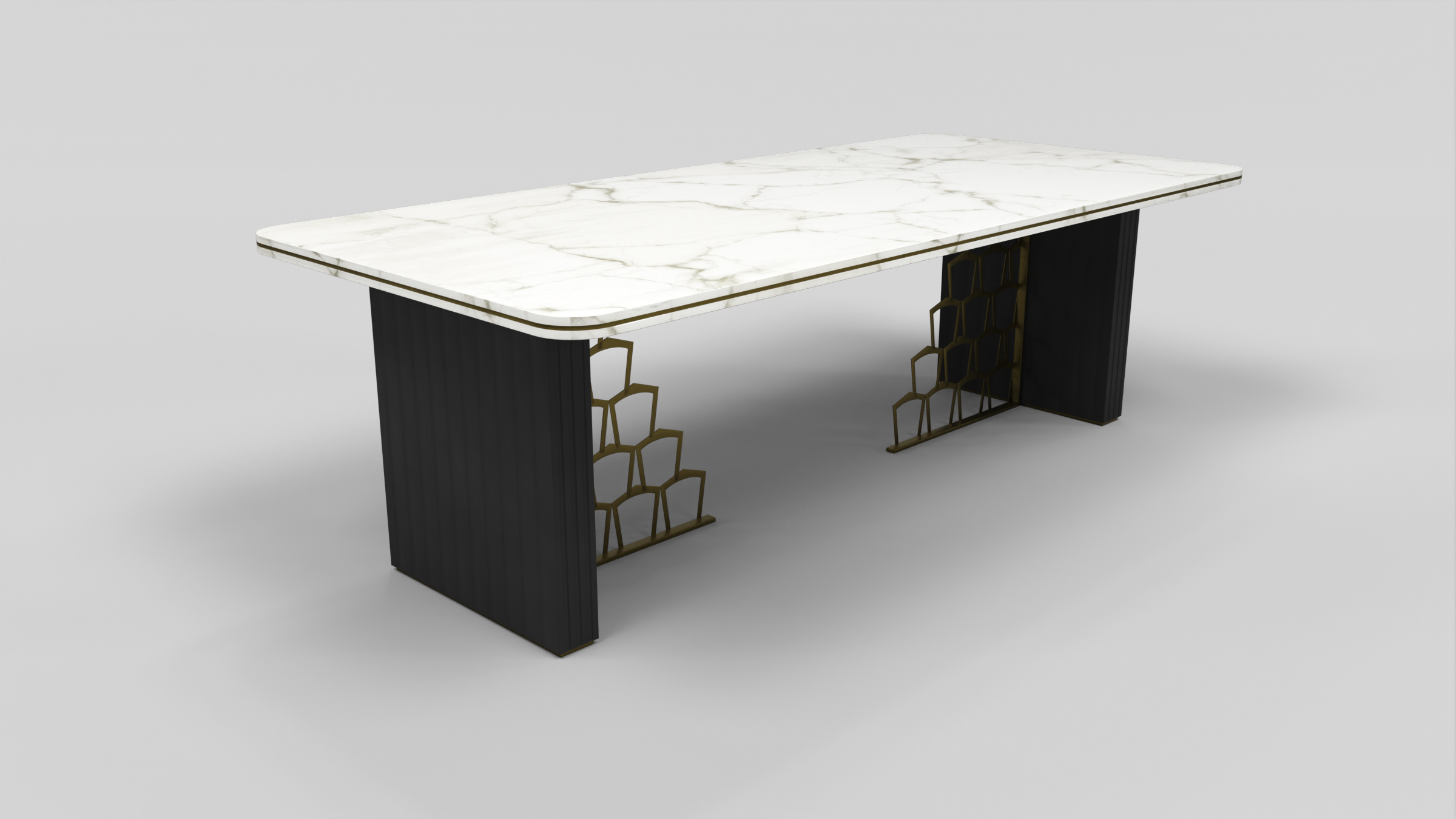 Marquise Marmoreal - Designer Tisch aus Marmor