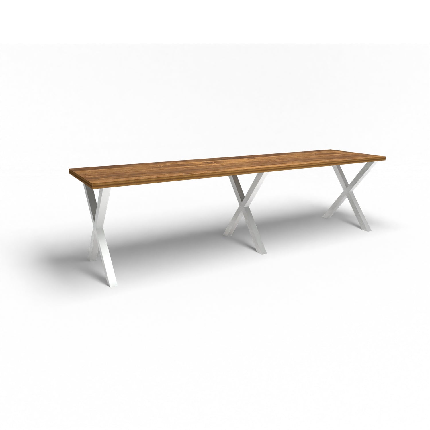 Holztisch - Lundgrün Eiche - 4 Meter